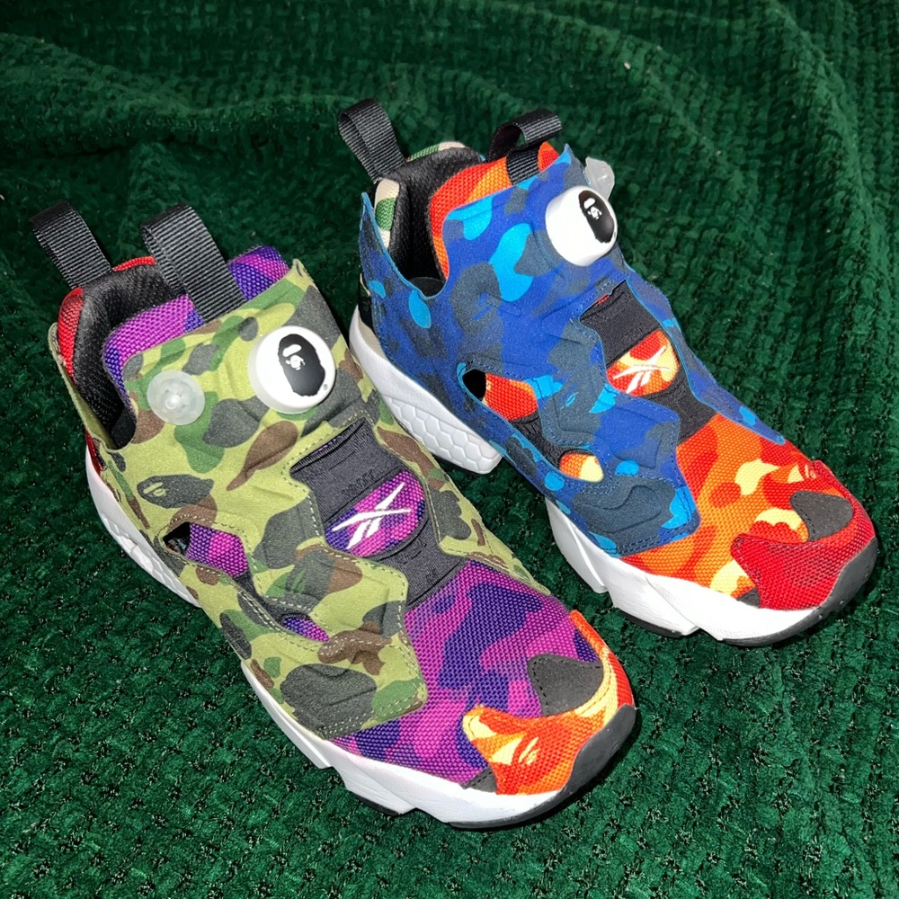 Reebok x Bape Instapump Fury OG “MultiCamo”